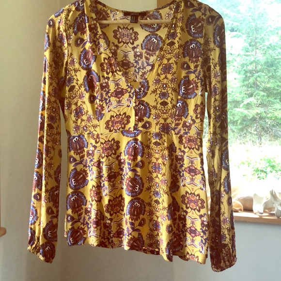 Floral boho top Forever 21 - Picture 3 of 9